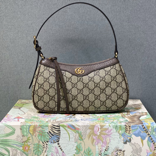 HOT SALE Gucci Ophidia small shoulder bag-25*15.5*6cm