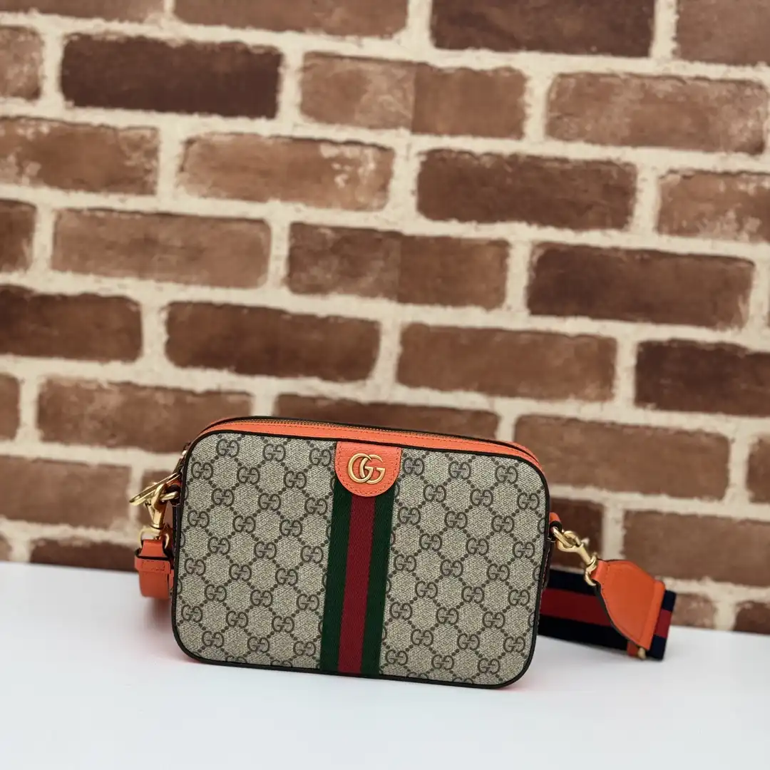 GUCCI OPHIDIA GG small CROSSBODY BAG-23.5*16*4.5CM