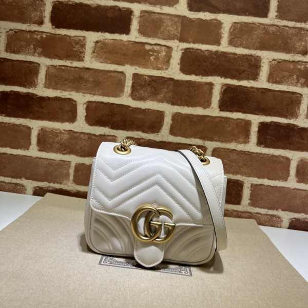 HOT SALE Gucci GG Marmont mini shoulder bag-18*15*8CM