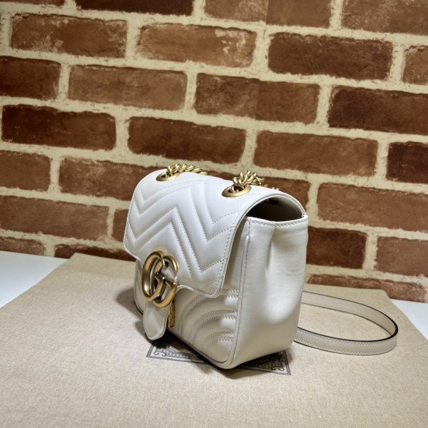 HOT SALE Gucci GG Marmont mini shoulder bag-18*15*8CM