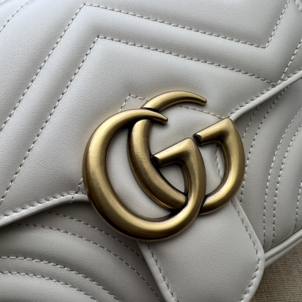 HOT SALE Gucci GG Marmont mini shoulder bag-18*15*8CM