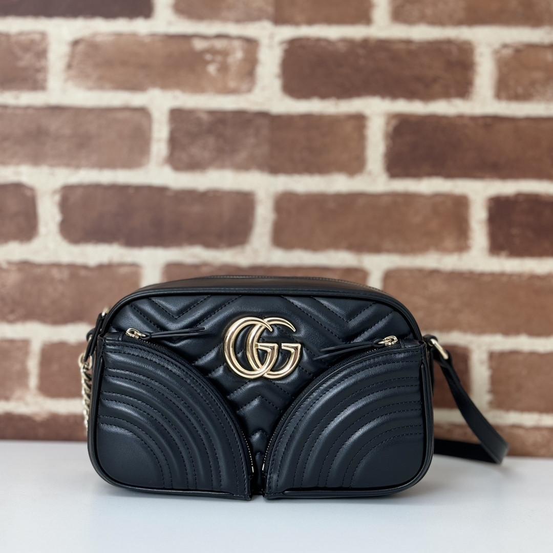 HOT SALE Gucci GG Marmont small shoulder bag-24.5*15*9CM