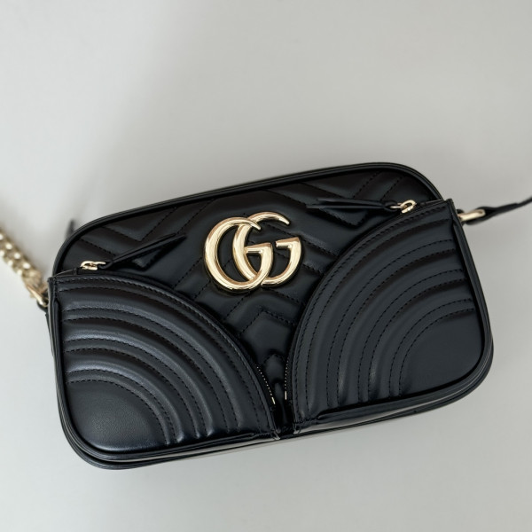 HOT SALE Gucci GG Marmont small shoulder bag-24.5*15*9CM