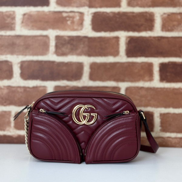 HOT SALE Gucci GG Marmont small shoulder bag-24.5*15*9CM