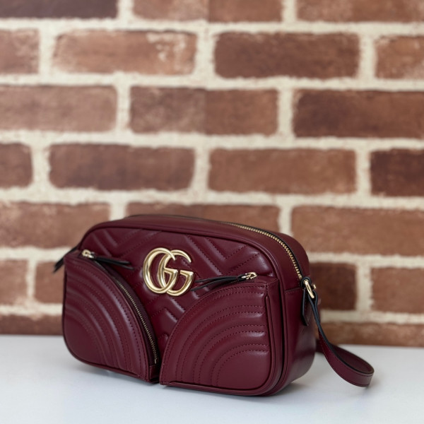 HOT SALE Gucci GG Marmont small shoulder bag-24.5*15*9CM