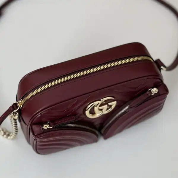 First bag ru Gucci GG Marmont small shoulder bag-24.5*15*9CM