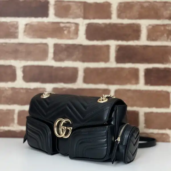 First bag ru Gucci GG Marmont small multi-pocket bag