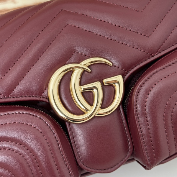 HOT SALE Gucci GG Marmont small multi-pocket bag