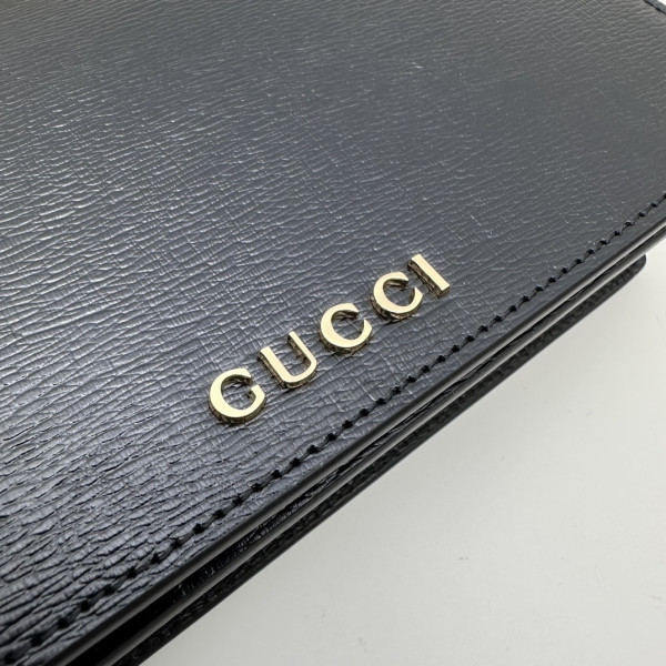 HOT SALE Gucci Chain wallet with Gucci script