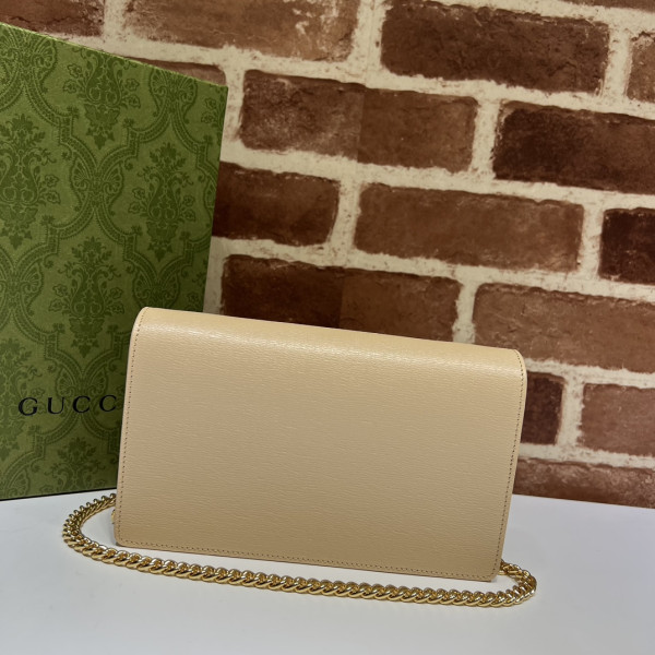 HOT SALE Gucci Chain wallet with Gucci script