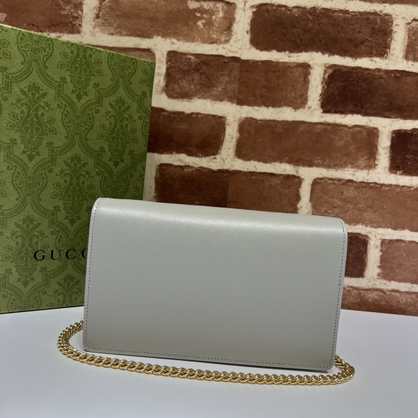 HOT SALE Gucci Chain wallet with Gucci script