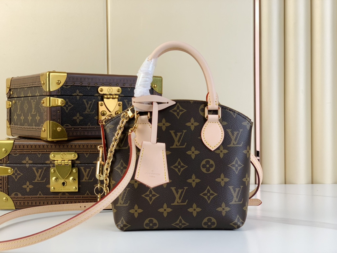 HOT SALE LOUIS VUITTON Lockit BB-15*19*7CM