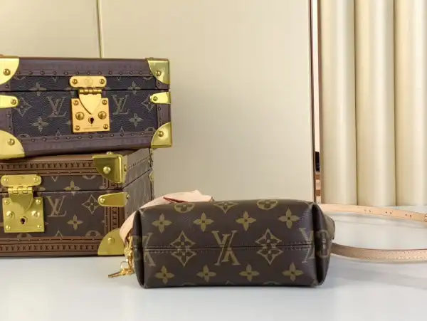 Aaa replica ru LOUIS VUITTON Lockit BB-15*19*7CM