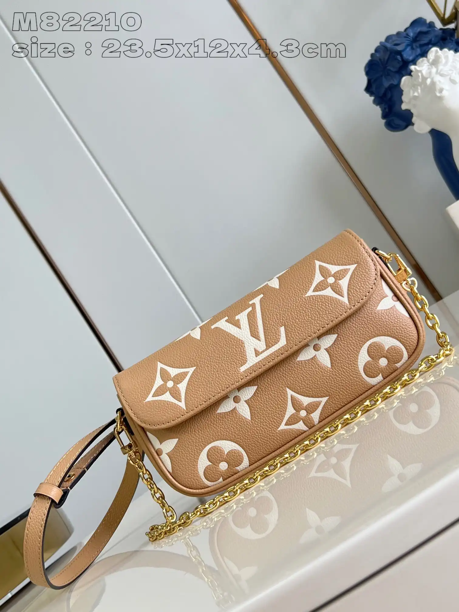 Aaa replica bags LOUIS VUITTON Wallet on Chain Ivy-23.5*12*4.3cm