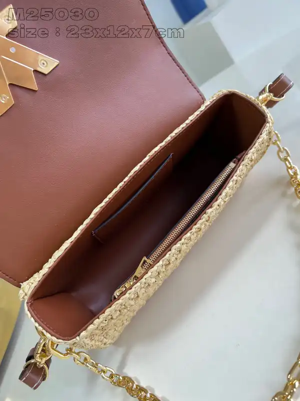 Aaa replica bags LOUIS VUITTON Twist West-23.5*12*7CM