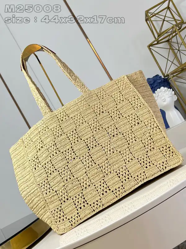 Rep LOUIS VUITTON Summer Shopper Tote MM-44*32*17CM