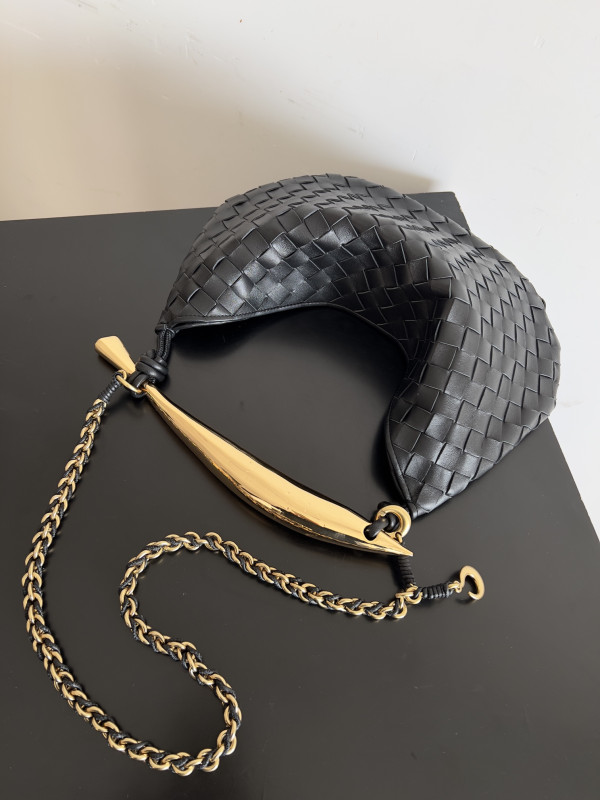 [FREE SHIPPING] Bottega Veneta Sardine With Chain-33*20*4CM