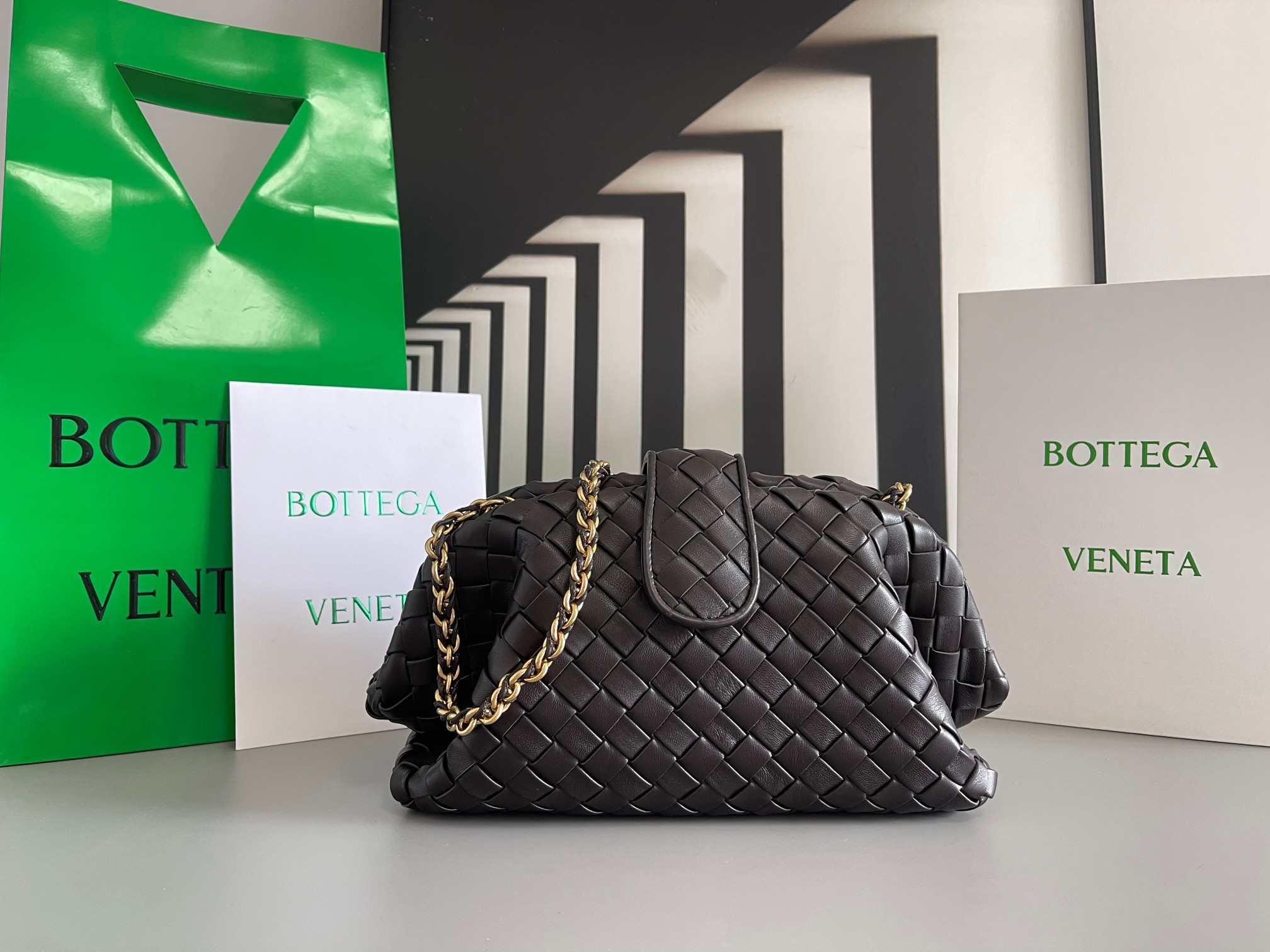 HOT SALE BOTTEGA VENETA Teen Lauren 1980 With Chain