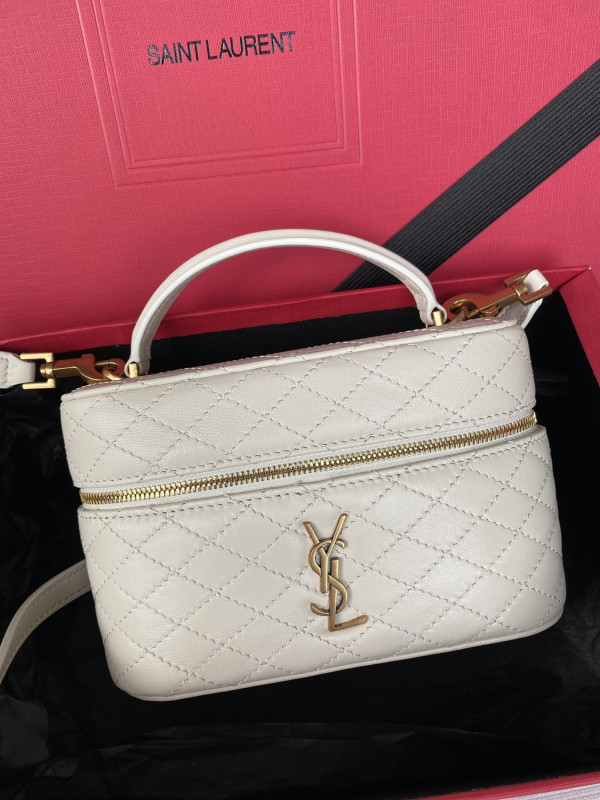 HOT SALE YSL Gaby vanity bag in lambskin