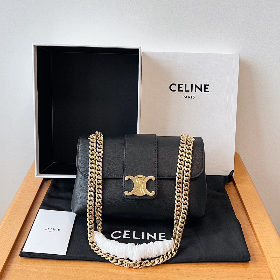 HOT SALE CELIN* VICTOIRE SMALL BAG-23.5X14X8cm