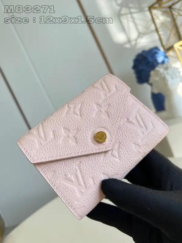 TO LOUIS VUITTON VICTORINE WALLET-12*9.5*2.5 cm