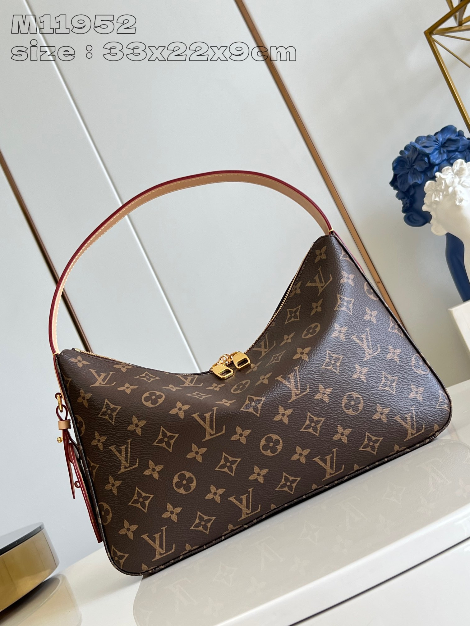 HOT SALE LOUIS VUITTON Slouchy PM-33*22*9CM