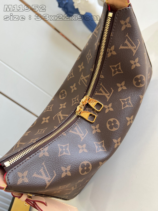 HOT SALE LOUIS VUITTON Slouchy PM-33*22*9CM