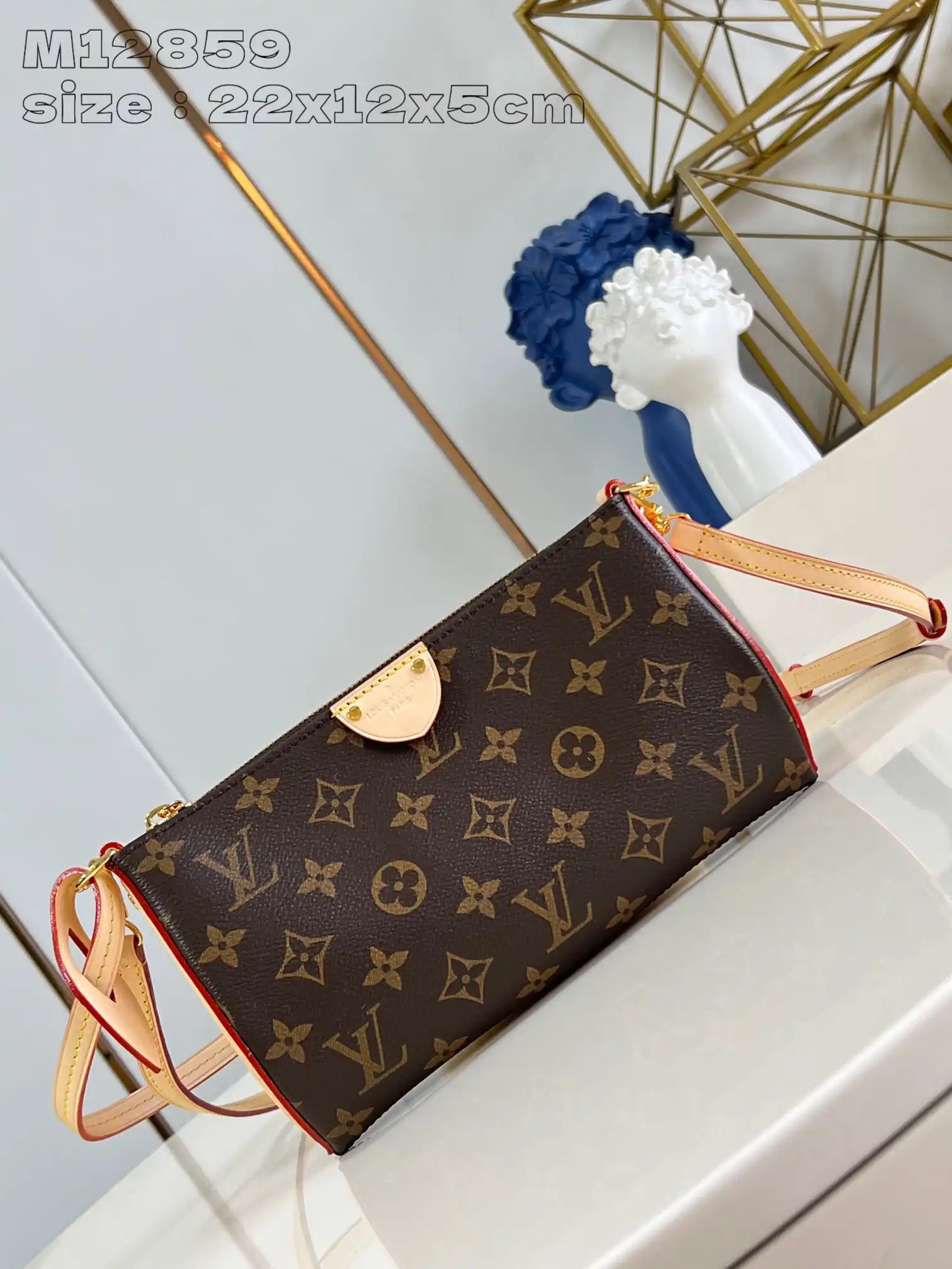 Affordable LOUIS VUITTON Pochette Tirette - 22 x 12 x5.5CM