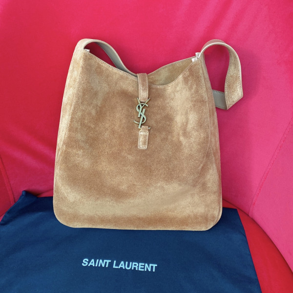 HOT SALE YSL LE 5 À 7 LARGE SOFT HOBO BAG - 30x31x13cm