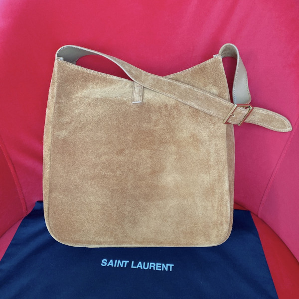 HOT SALE YSL LE 5 À 7 LARGE SOFT HOBO BAG - 30x31x13cm