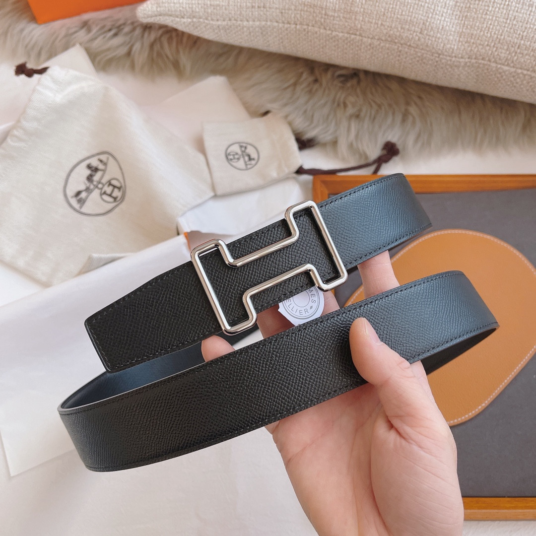 HOT SALE HERMES BELT-SILVER GOLD