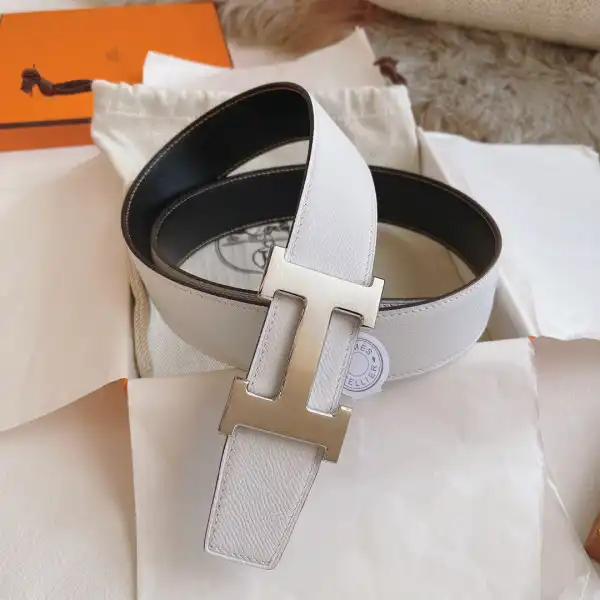 HERMES BELT-SILVER GOLD