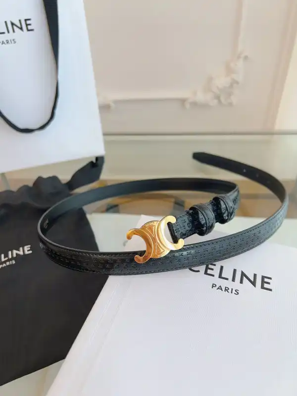 CELIN* BELT-GOLD SILVER