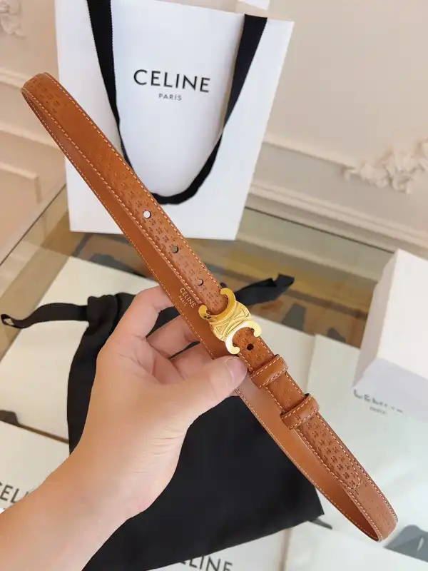 CELIN* BELT-GOLD SILVER