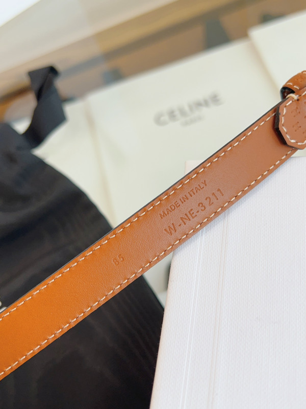 HOT SALE CELIN* BELT-GOLD SILVER