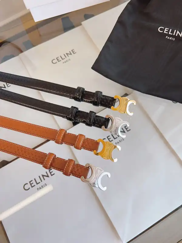 CELIN* BELT-GOLD SILVER