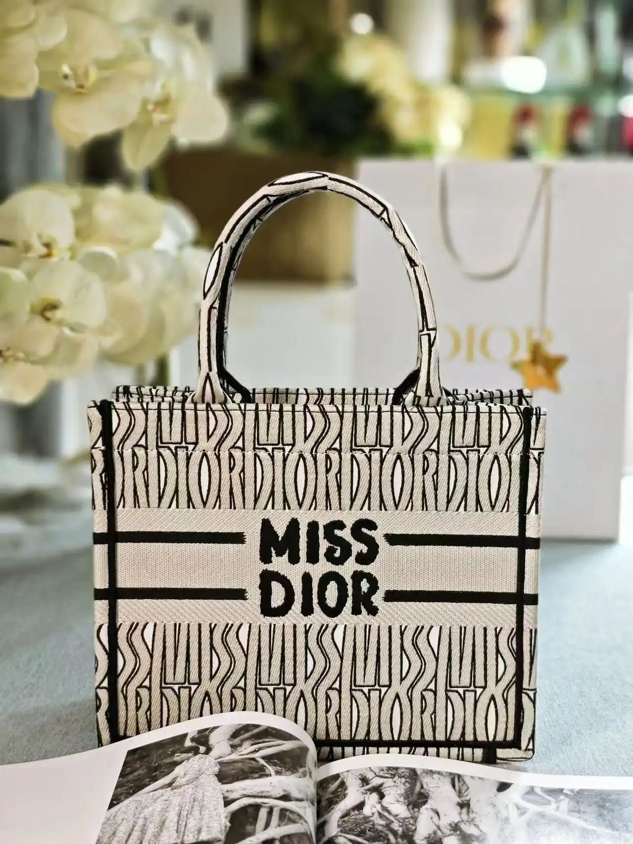 Affordable SMALL DIRO BOOK TOTE-26CM