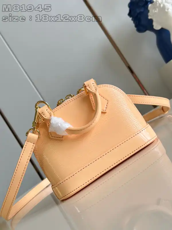 First bag ru LOUIS VUITTON Nano Alma-18*12*8cm