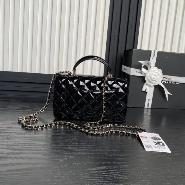 CHANEL Mini CHANELassic Handbag With Top Handle