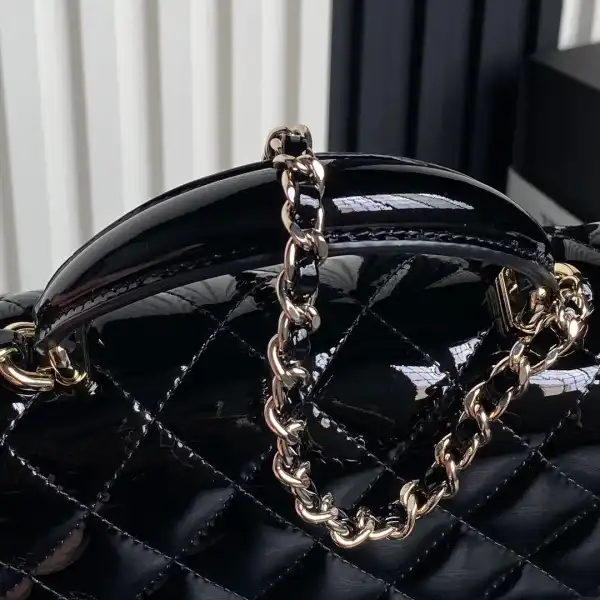 CHANEL Mini CHANELassic Handbag With Top Handle