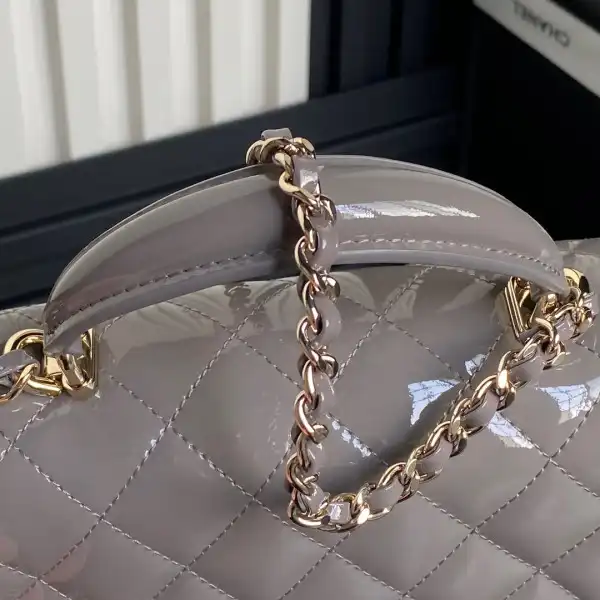 CHANEL Mini CHANELassic Handbag With Top Handle