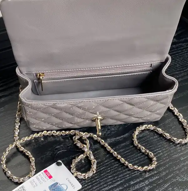 CHANEL Mini CHANELassic Handbag With Top Handle