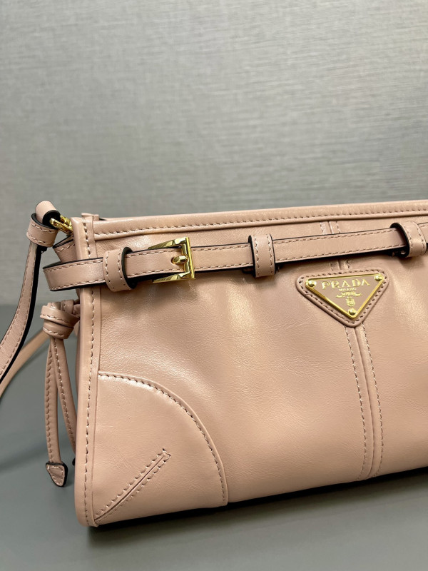 HOT SALE Prada Small leather shoulder bag