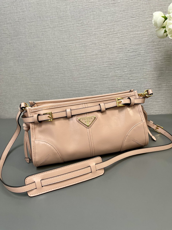 HOT SALE Prada Small leather shoulder bag