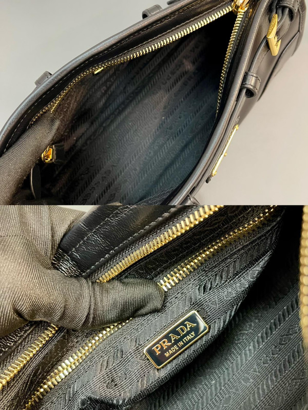 HOT SALE Prada Small leather shoulder bag