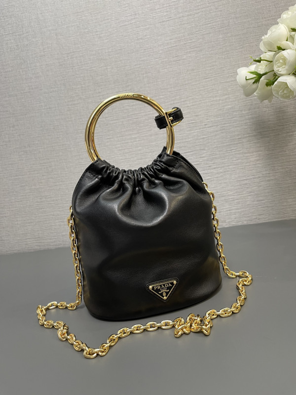 HOT SALE Prada Nappa leather mini bag