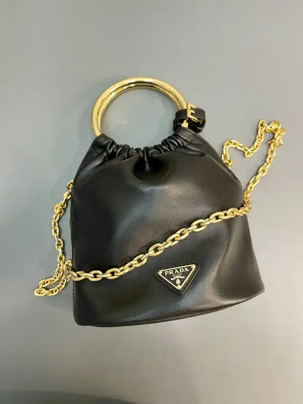 First bag ru Prada Nappa leather mini bag