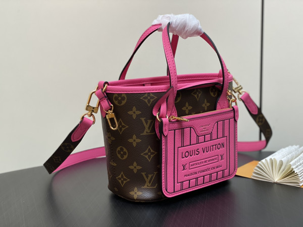 HOT SALE LOUIS VUITTON Neverfull Bandoulière Inside Out BB