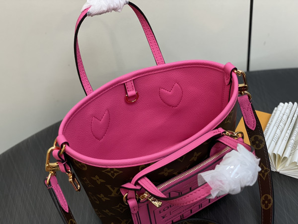 HOT SALE LOUIS VUITTON Neverfull Bandoulière Inside Out BB