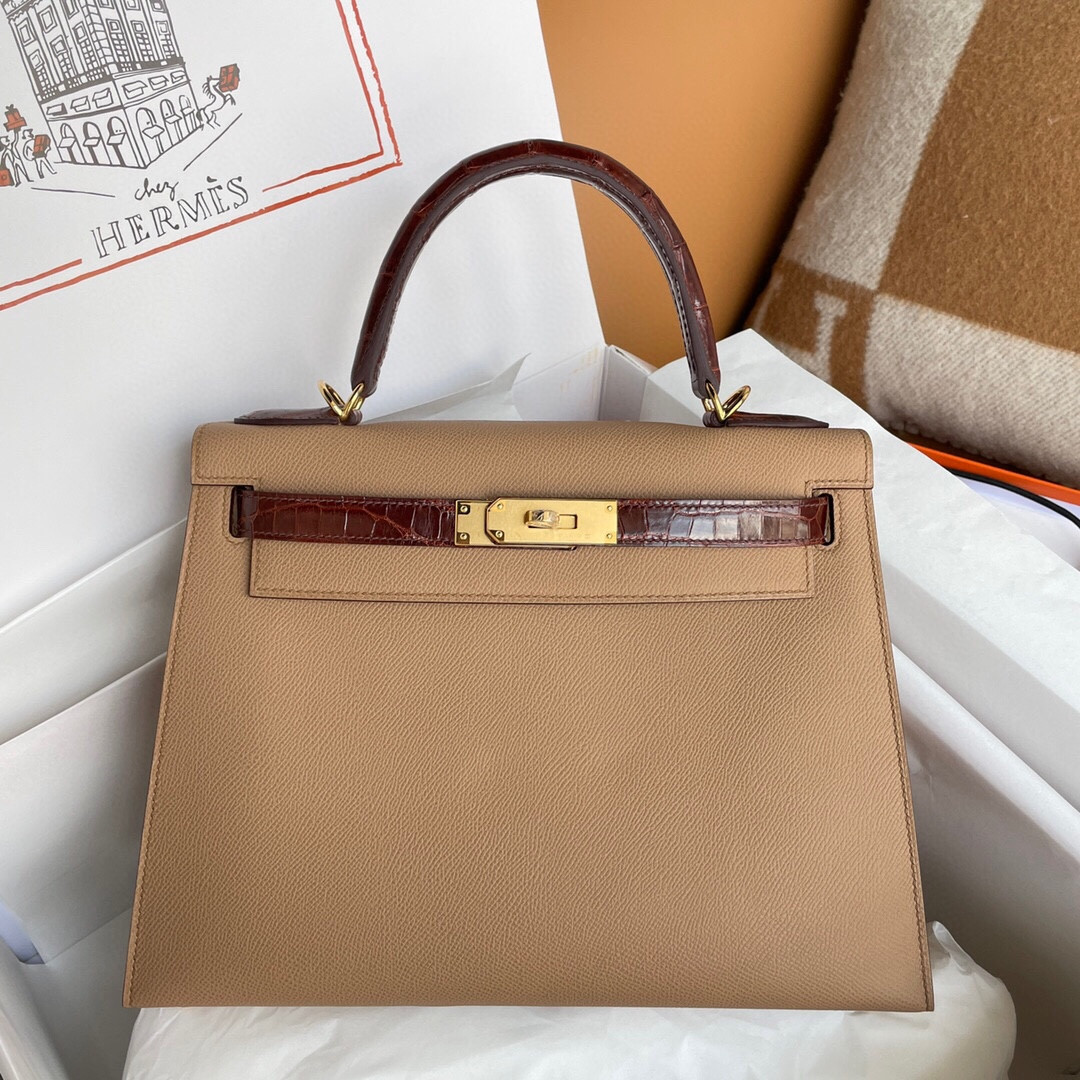 HOT SALE HERMES KELLY 28CM ALL HANDMADE